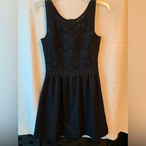 Lilly Pulitzer little black dress lace mini size small S